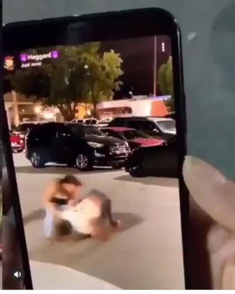 White Girl Draggin & Beating The Sh*t Out Of Somebody