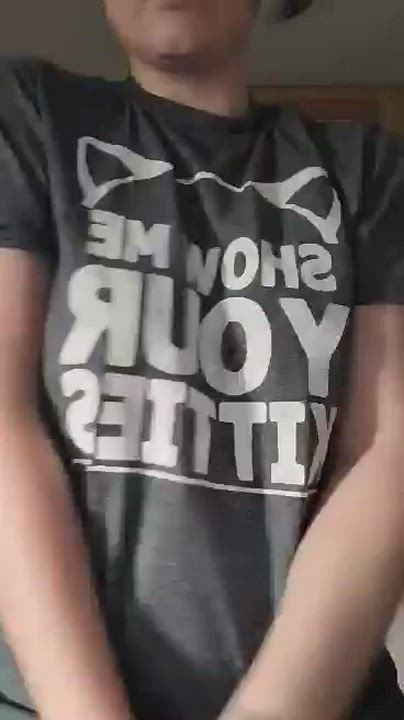 Just droppin' off some boob for your Monday!