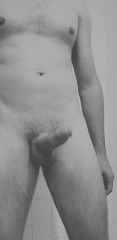 amateur big dick cock cum cumshot male masturbation selfie solo thick cock gif