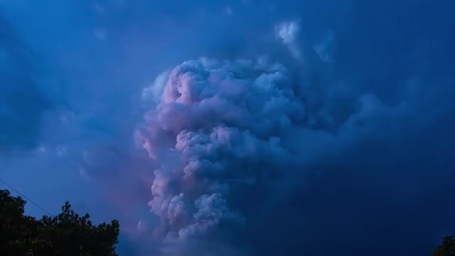 Taal Volcano timelapse