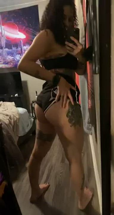 Ass Femdom Tease gif