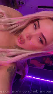 blonde blowjob camsoda colombian latina natural tits sensual gif