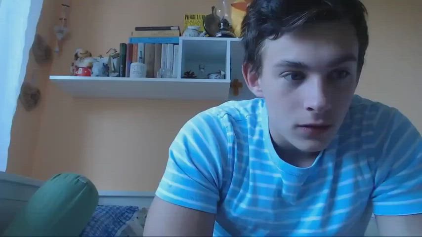 20 years old cum cumshot gay jerk off male masturbation solo gif