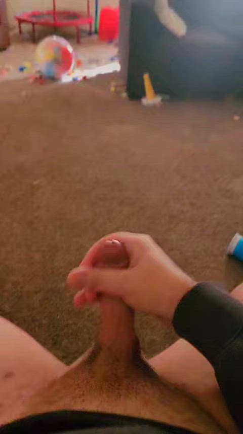 amateur cock cock milking cum cumshot handjob jerk off masturbating nsfw pov gif