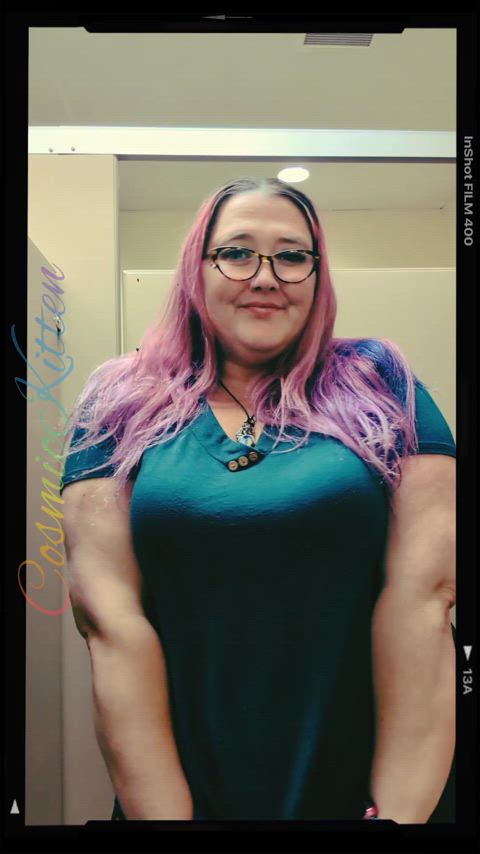 alt alternative bra halloween milf sbbw striptease tease tiktok tits just-boobs gif
