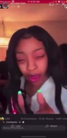 Ebony NSFW Pussy gif