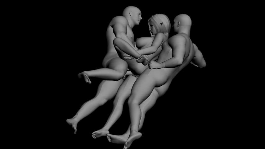 animation double penetration nsfw gif