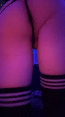 ass ass spread t-girl tease thong trans trans woman gif