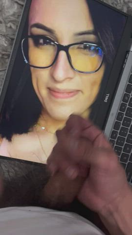 cumshot facial jerk off tribute gif