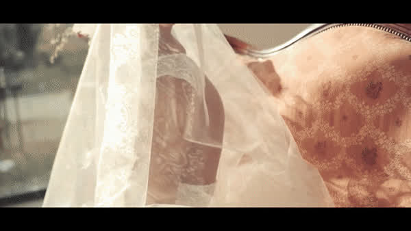 bride caption lingerie gif