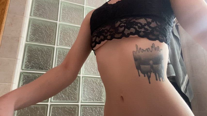 skinny tiny tiny waist titty drop tiny slut gif