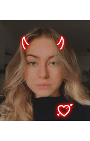 Blonde Swedish Teen gif