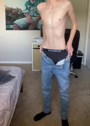 POV: I catch you watching me get undressed, so I give you a little show