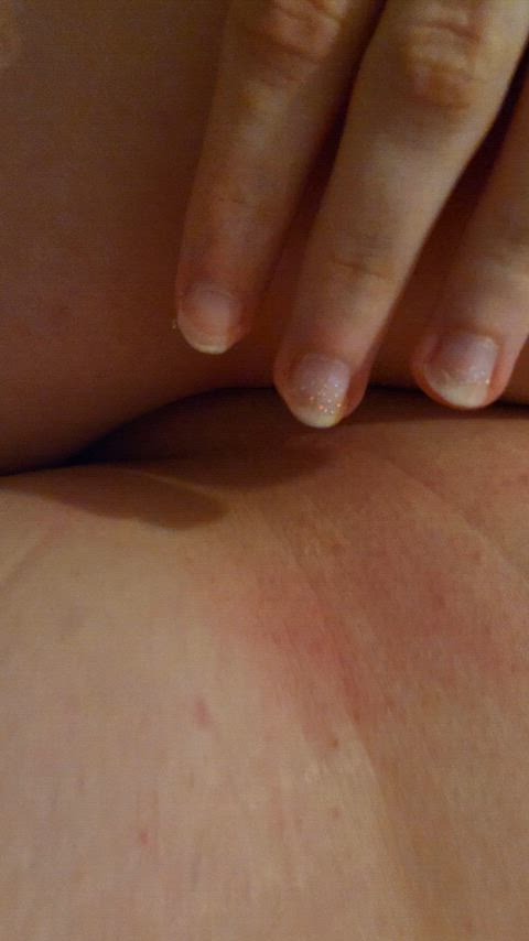 I love watching it leak out of them