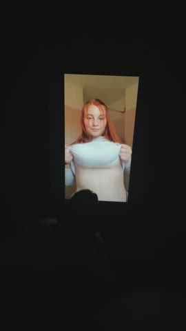 I love cumming on Redditors, especially with big fucking tits