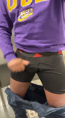 bbc big dick exhibitionist gif