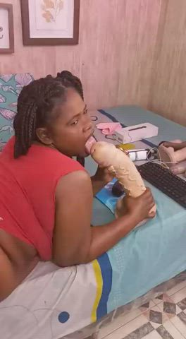 blowjob ebony milf gif