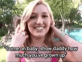 Daughter is all grown up
