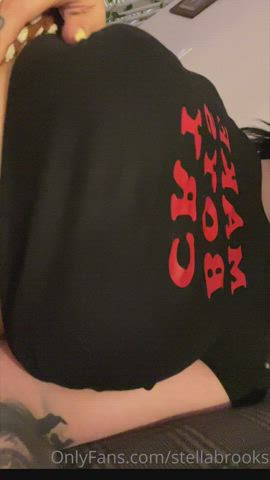 big tits tattoo tits gif