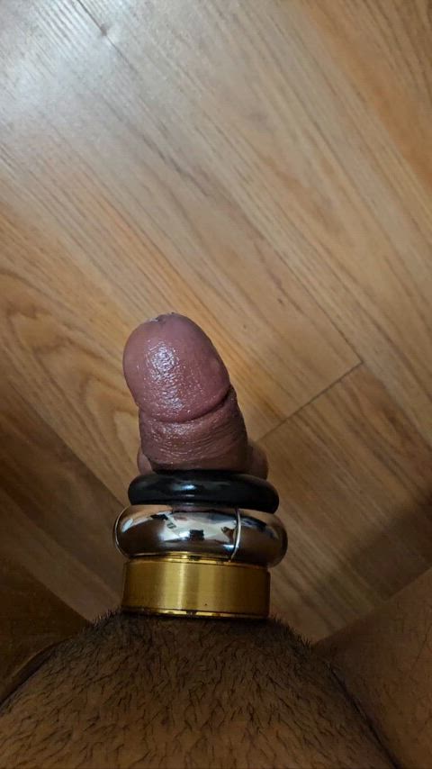 asian cock cock ring male masturbation gif