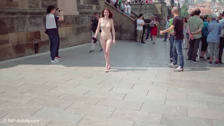 Nude Outdoor Public gif