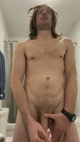 cumshot homemade masturbating gif