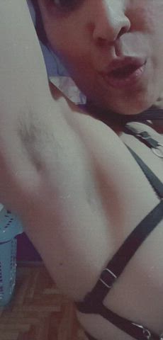 armpits femdom humiliation gif