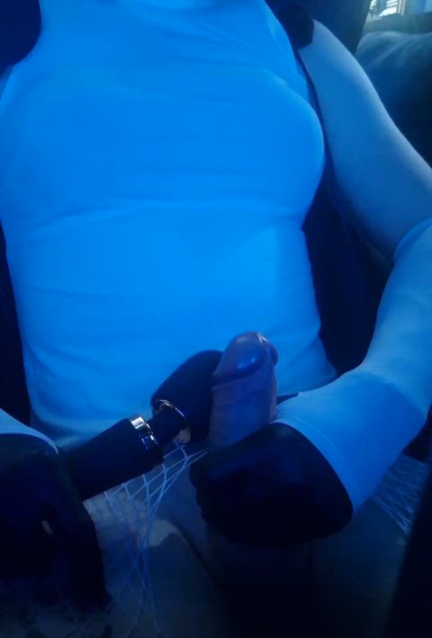 Have you ever see vibrating cum before?