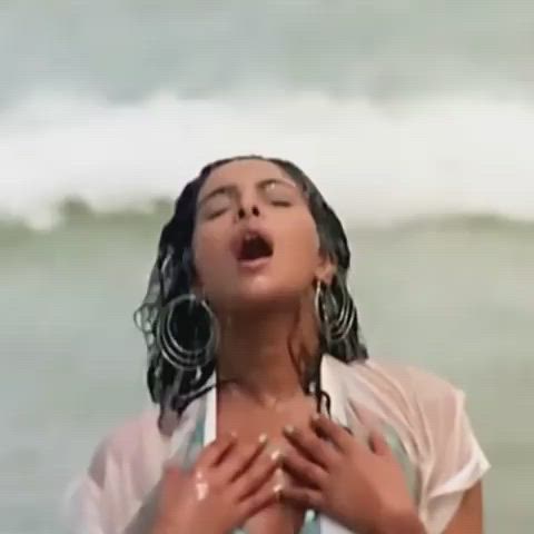 beach bollywood priyanka chopra gif