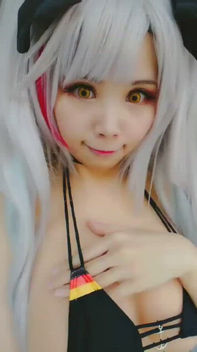 Cosplay JAV Tits gif