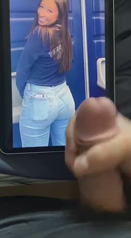 big ass cumshot cute tribute gif