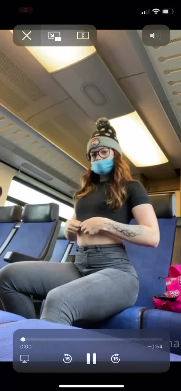 Fee in de trein