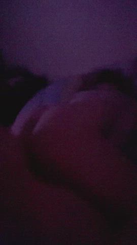 Cumming hard on my bulls dick while he creampies me in my husbands bed.