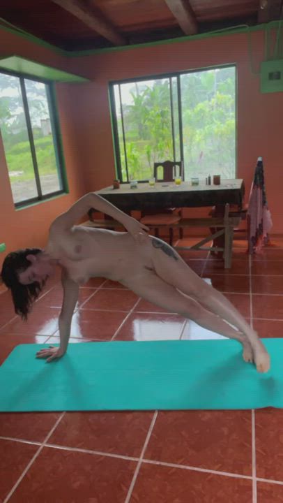 Fitness Tease Yoga gif