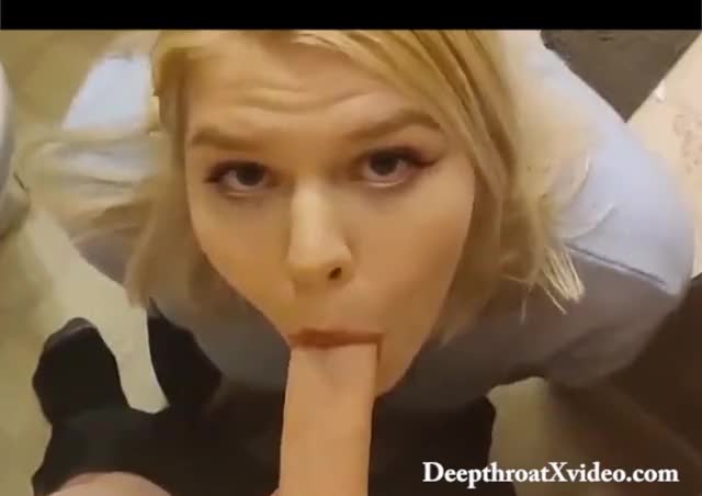 Pretty Blonde Girl POV Blowjob