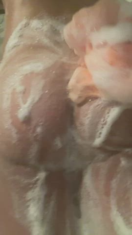 Shower Soapy Femboy Ass Big Ass gif