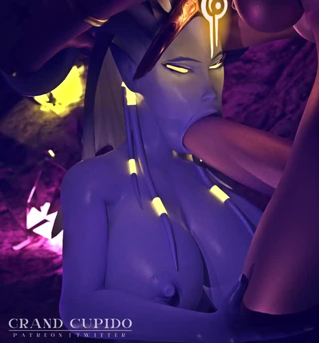 World of Warcraft Draenei sex with Elf