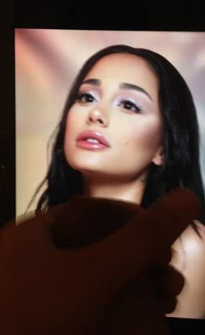 ariana grande cock tribute gif