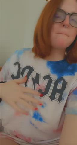Busty Redhead Tits Porn GIF by gingermilfjosie