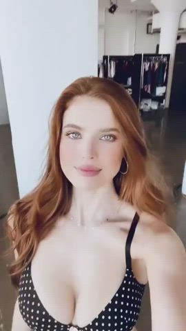 babe big tits bikini gif