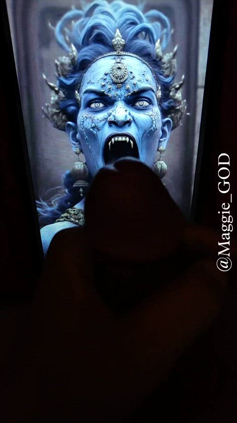 cum cumshot demon face fuck facial horror tribute gif