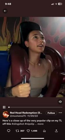 caught natural tits nipple nipslip r/nsfwfunny gif