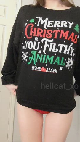 lil [miss] christmas teacher booty