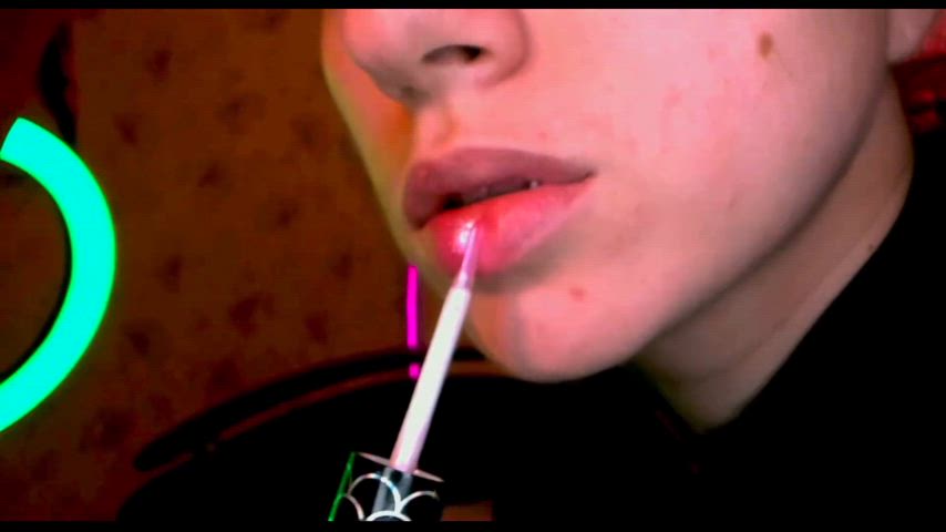 amateur blowjob tongue gif