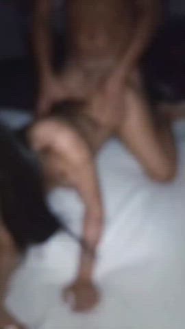 amateur big dick brunette cuckold doggystyle hotwife sharing wife wifey gif