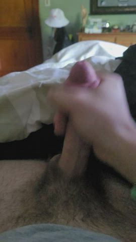 amateur big dick cumshot gif