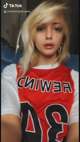 Nude Teen TikTok Tits gif