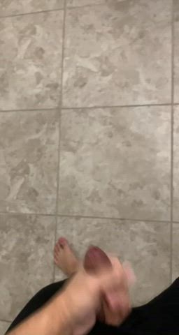 Just my little Asian cock cumming