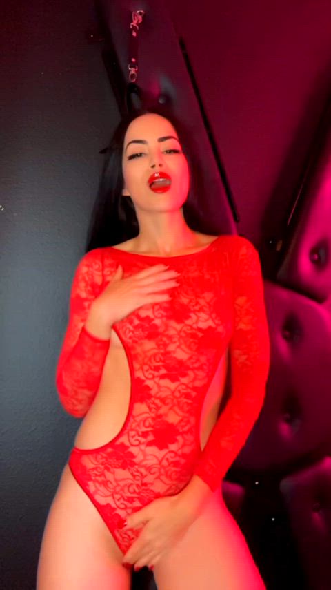 bdsm domination femdom lingerie gif