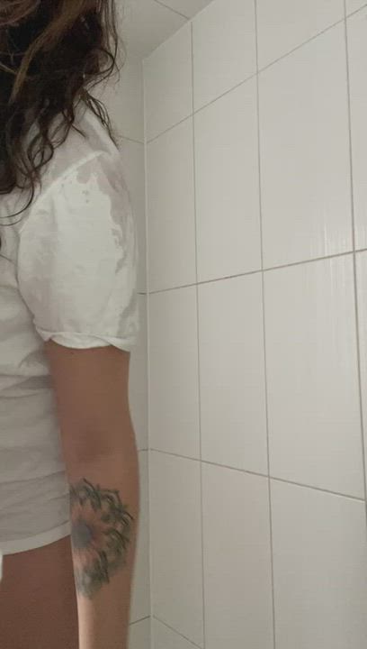 Had to wash my shirt too...